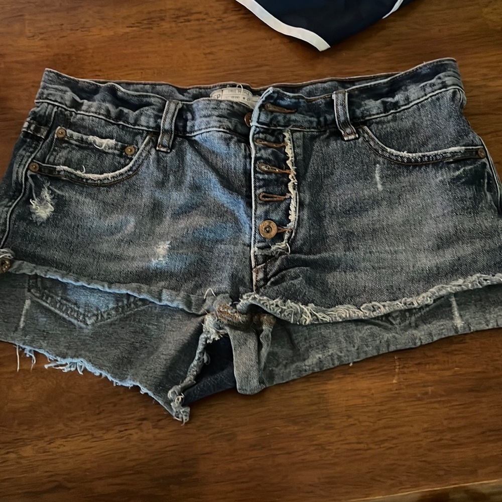 High waisted shorts